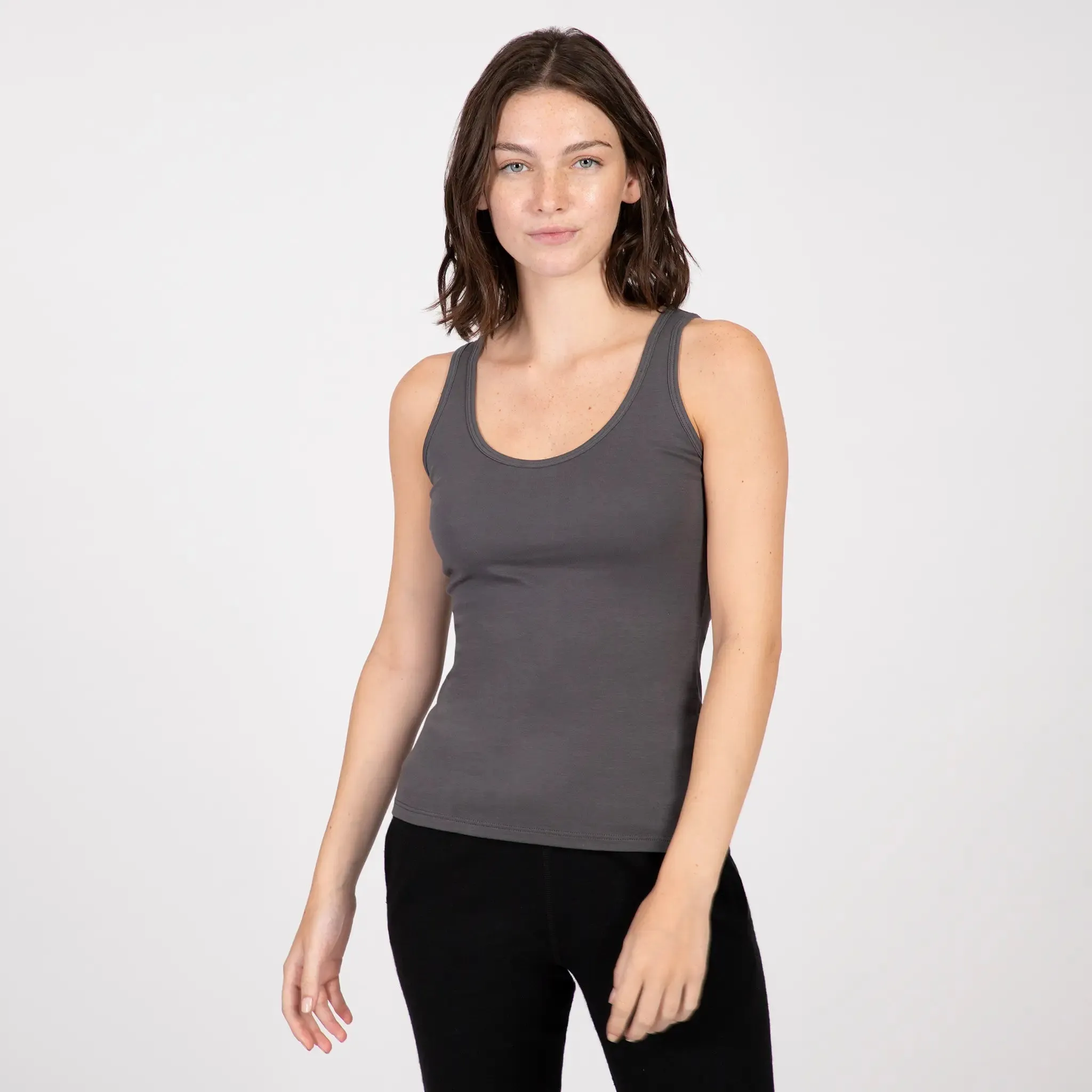 6 Pack - Women's Organic Pima Cotton Tank Tops