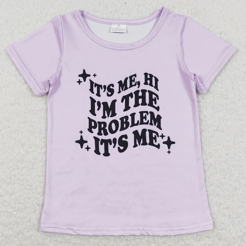 Baby Girls Clothes Tops Short Sleeve T-shirts GT0432