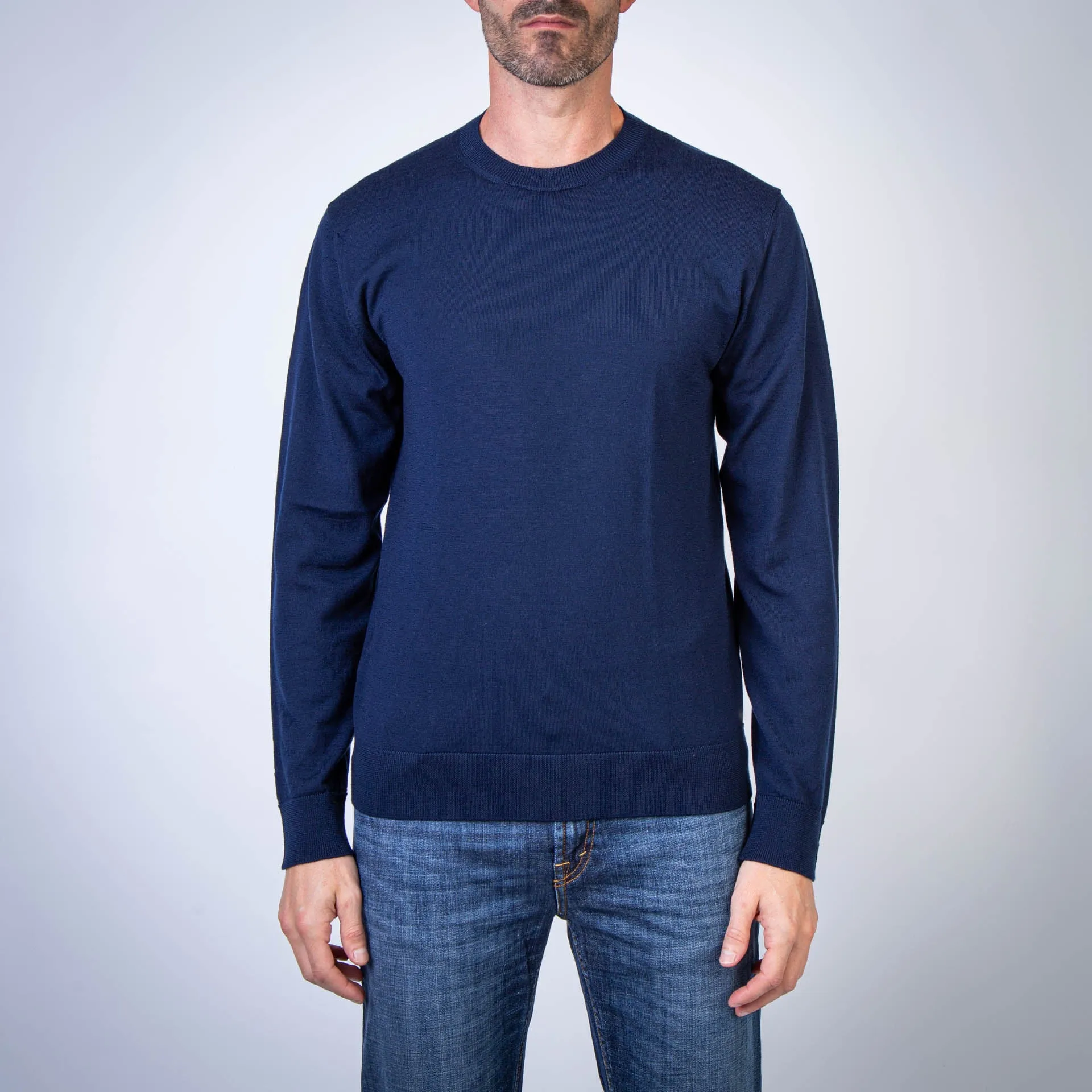 BALLANTYNE SWEATER B2P000 14W91 13777 BLUE