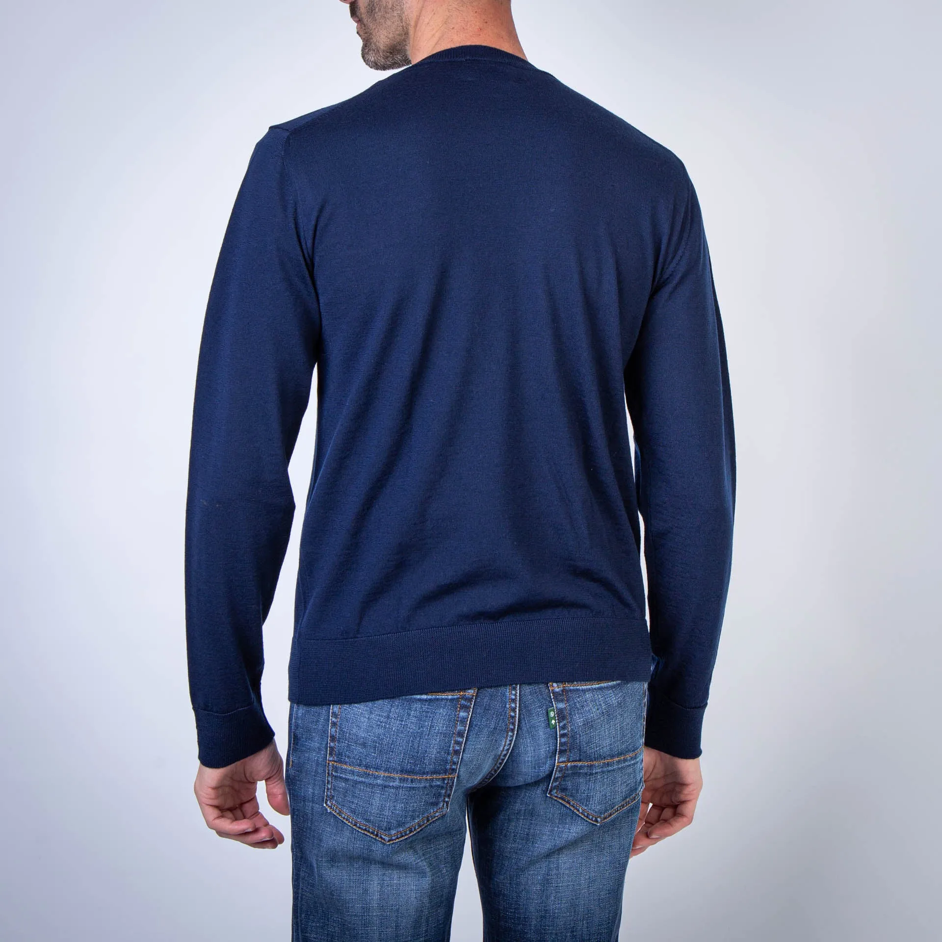 BALLANTYNE SWEATER B2P000 14W91 13777 BLUE