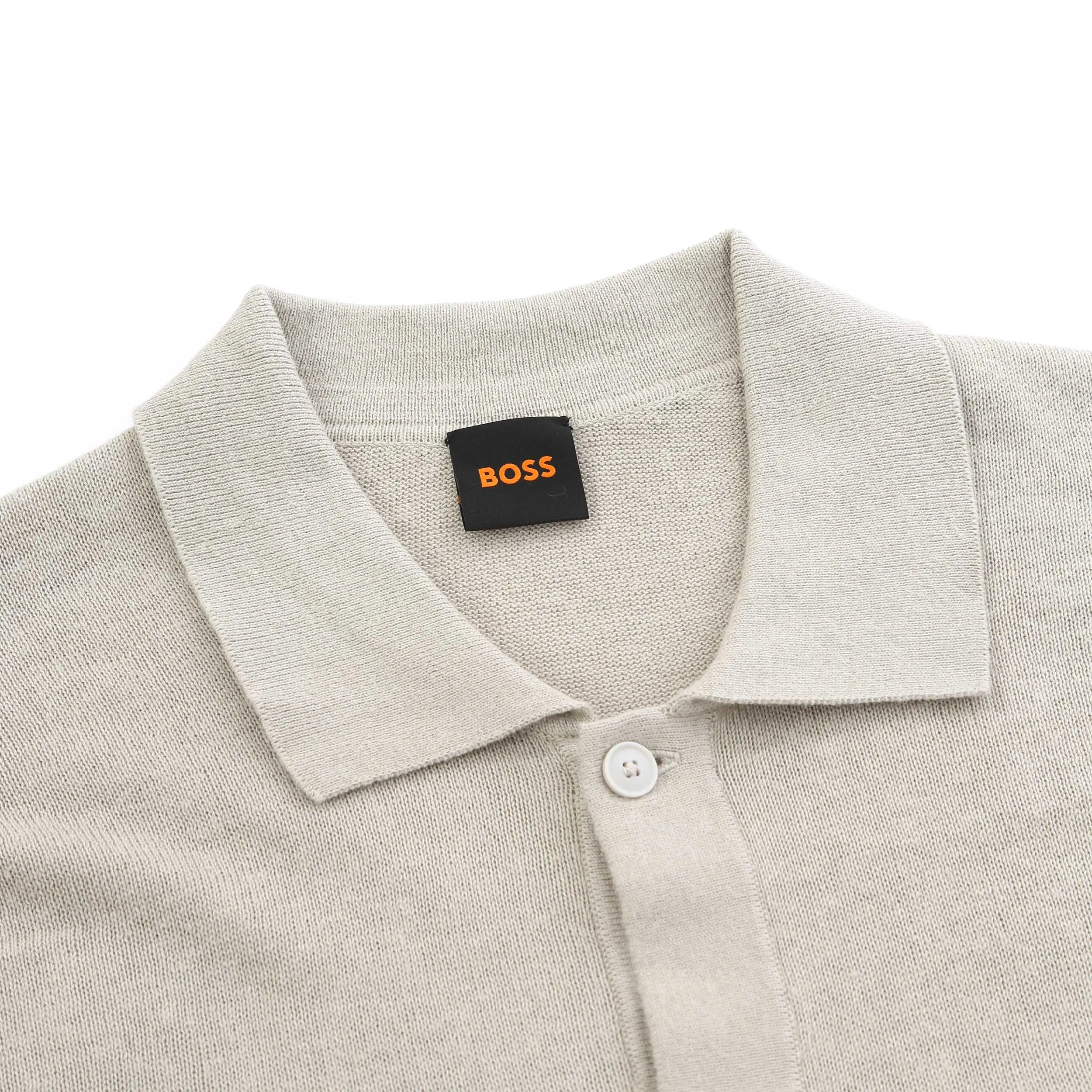 BOSS Kamiccio Knitwear in Light Beige