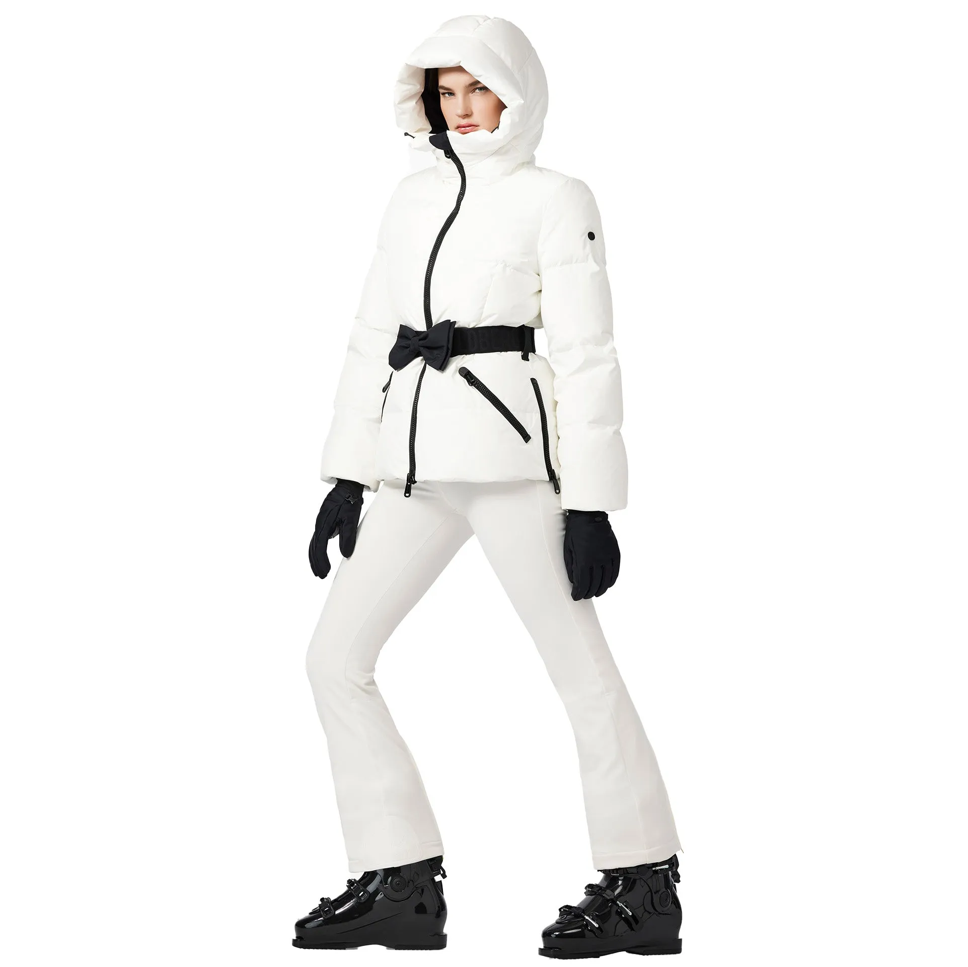 Bowy Ski Jacket, Cream