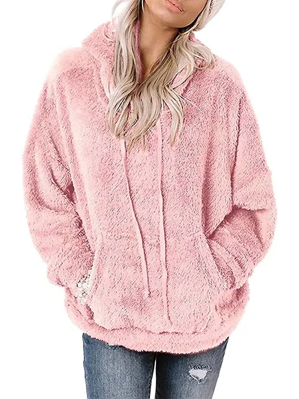 Comfortable Oversized Long Sleeve Hoodie