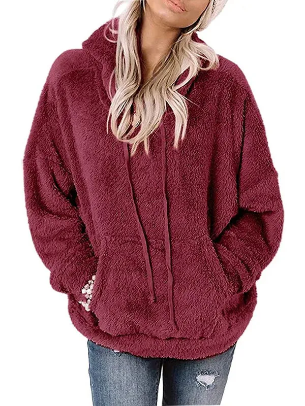 Comfortable Oversized Long Sleeve Hoodie