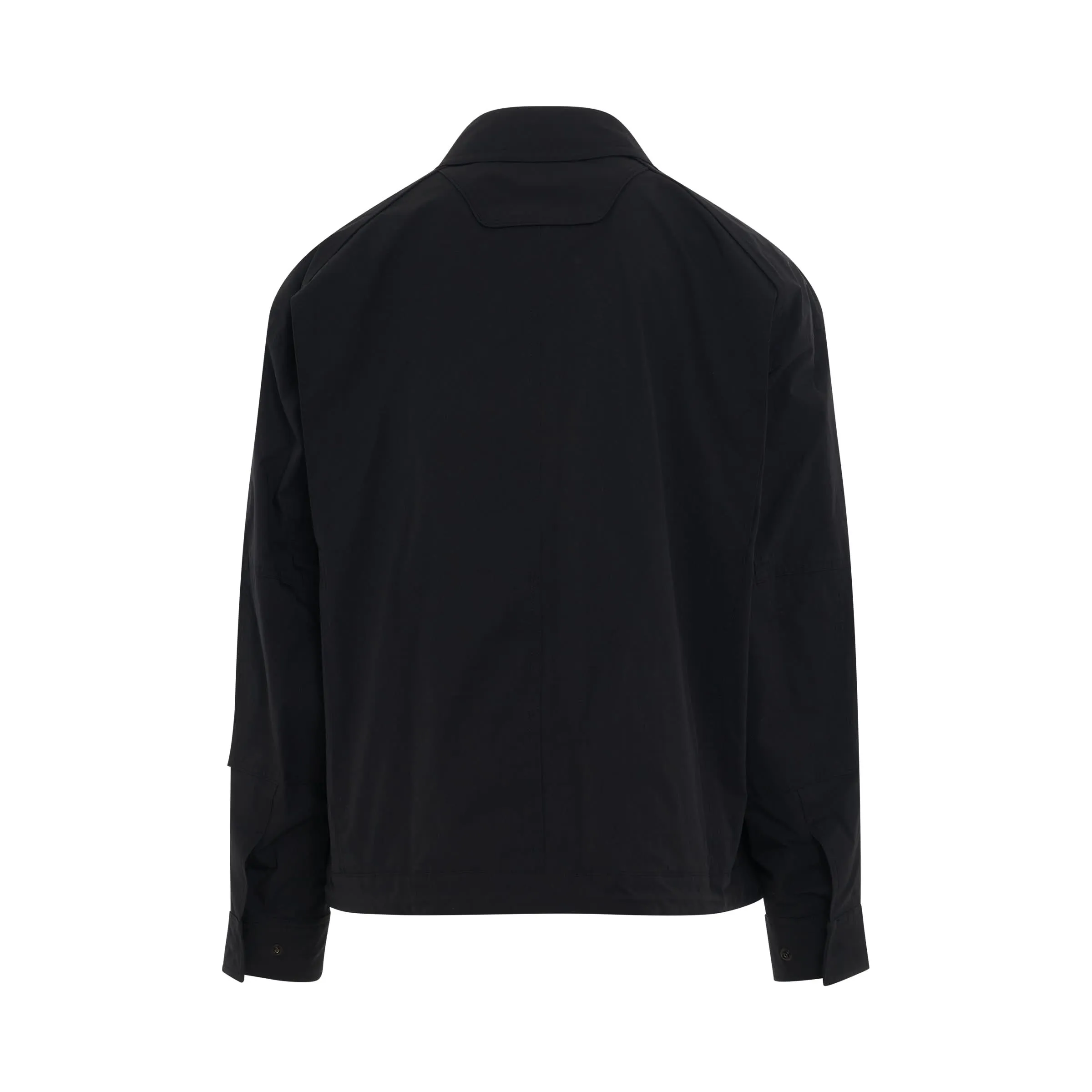 Flap-Detailed Jumper in Black