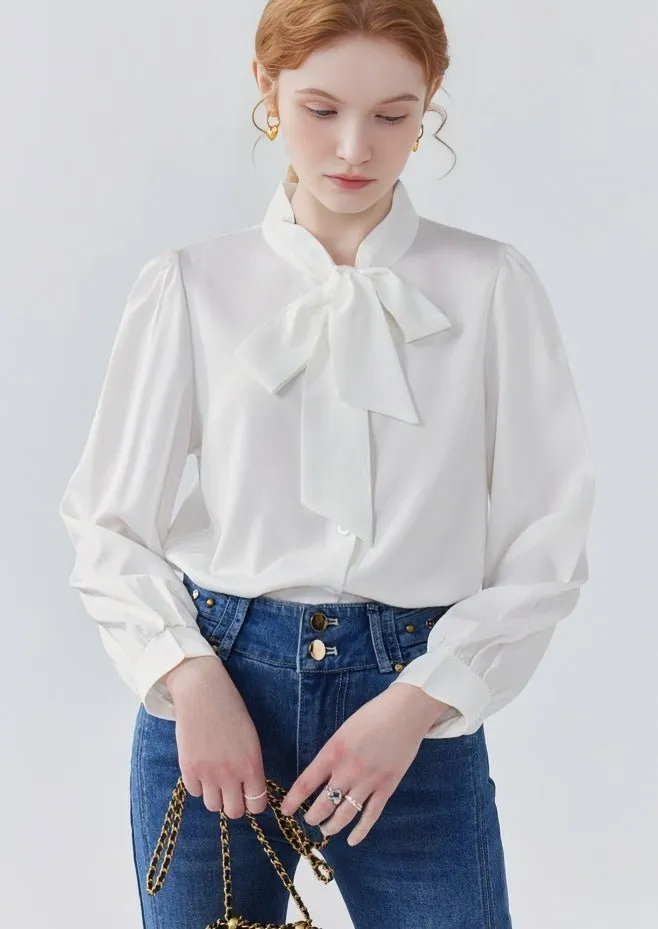 FRENCH BOW TIE LONG SLEEVE SHIRT