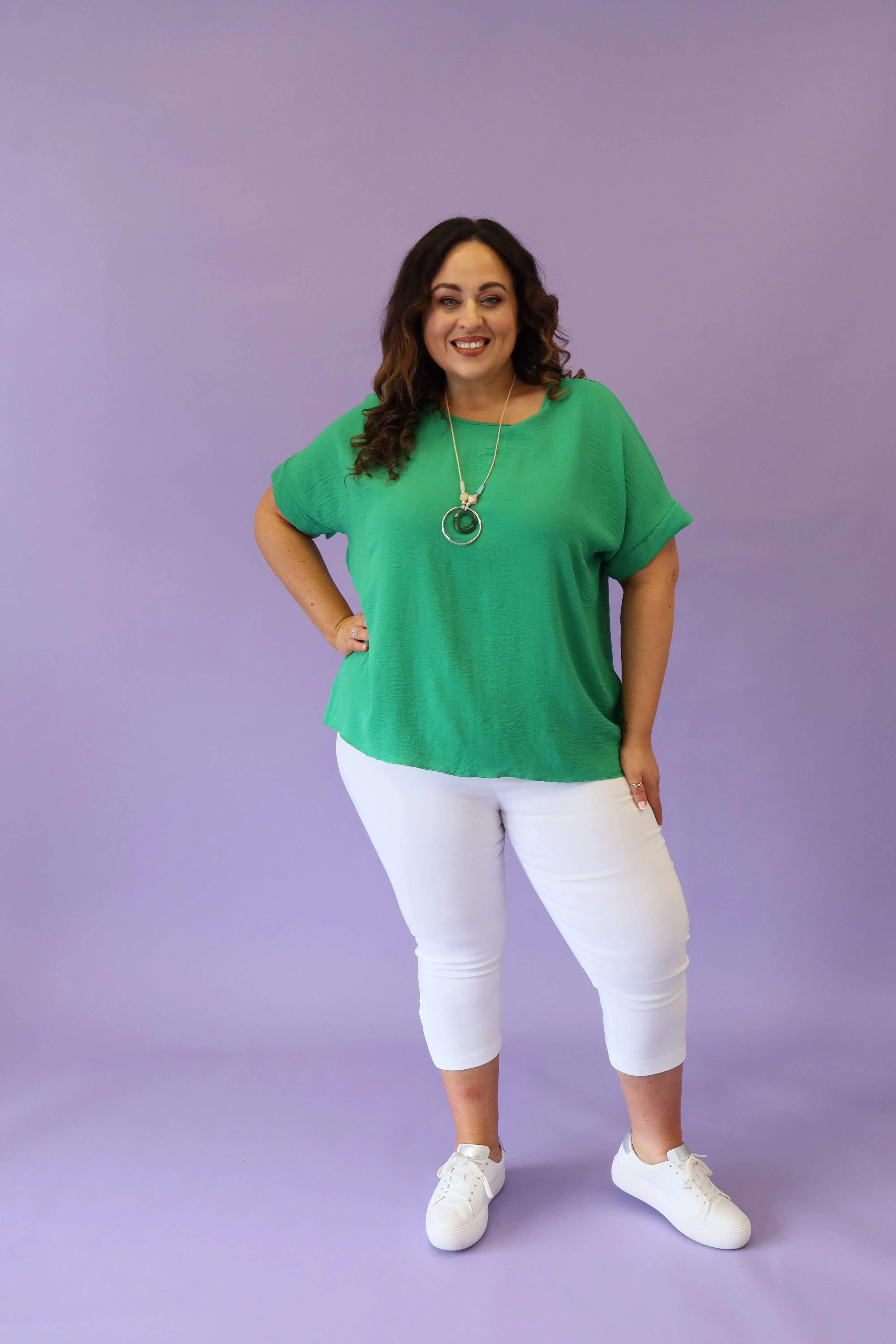 Freya Blouse in Green