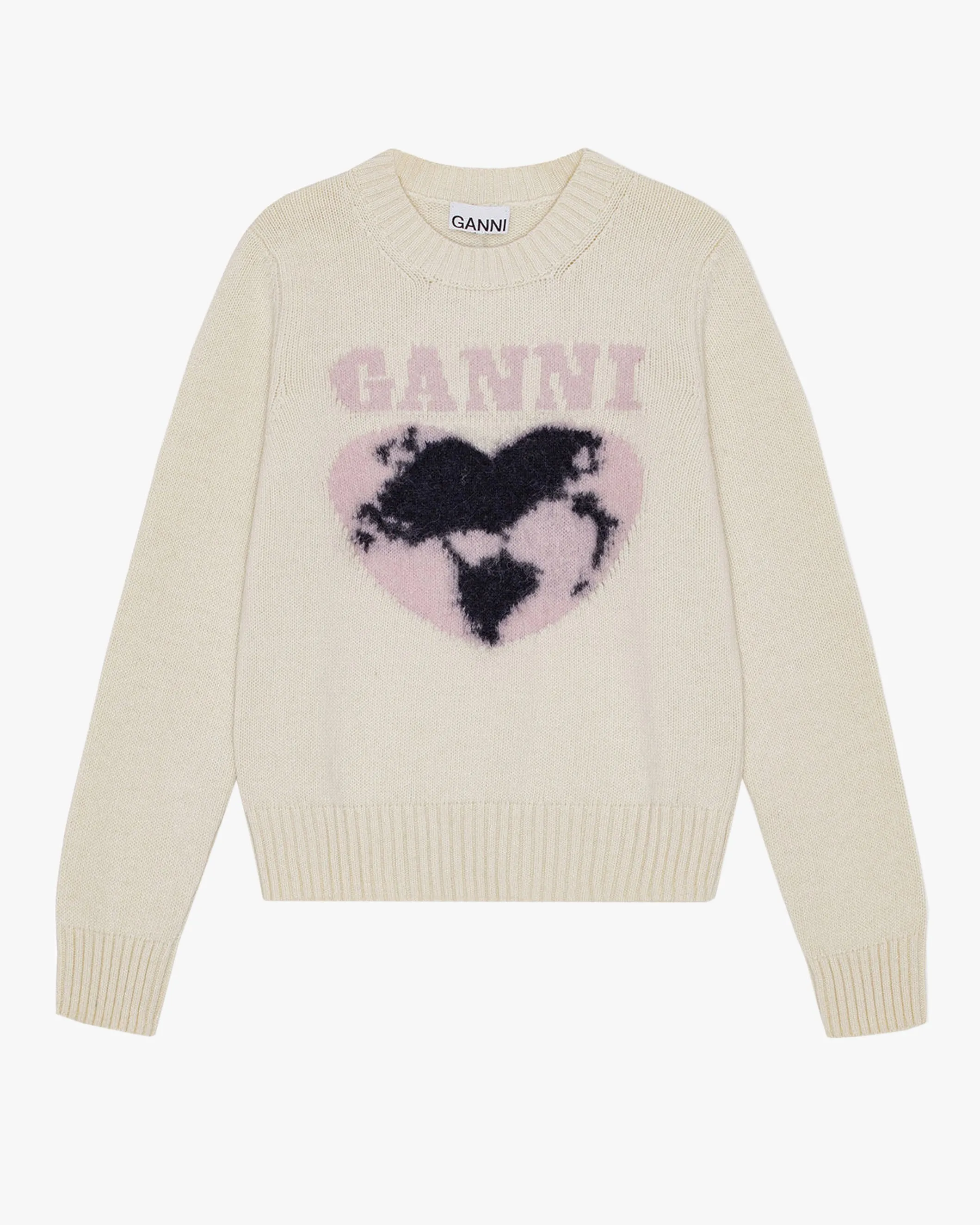 Graphic Soft Wool Mix Sweater