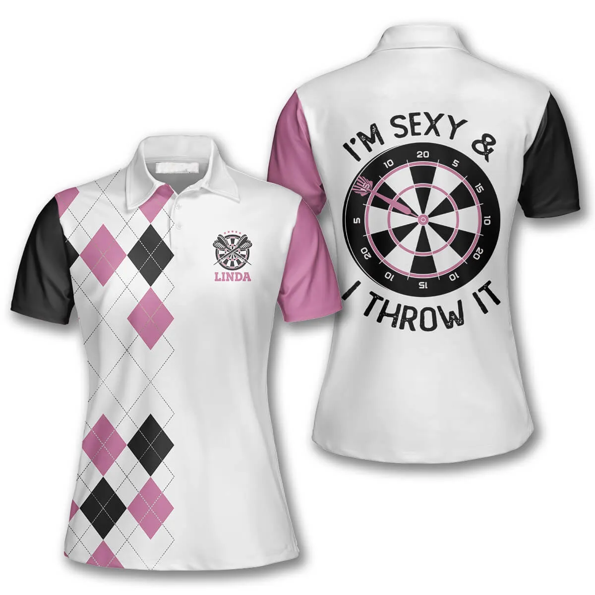 I’m Sexy and I Throw It Custom Darts Shirts for Women, Gift for Him