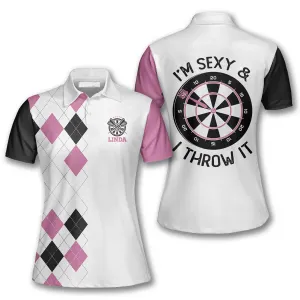 I’m Sexy and I Throw It Custom Darts Shirts for Women, Gift for Him