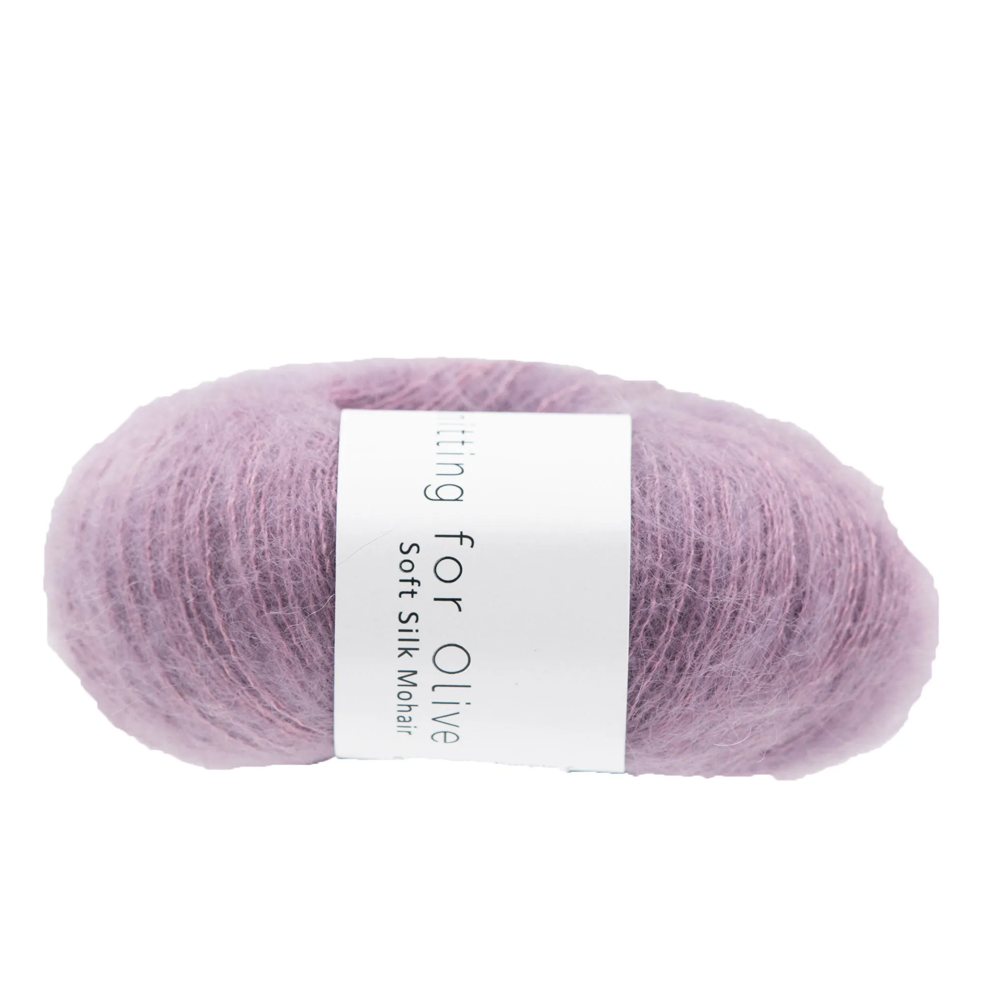 Knitting for Olive Soft Silk Mohair Yarn - Artichoke Purple