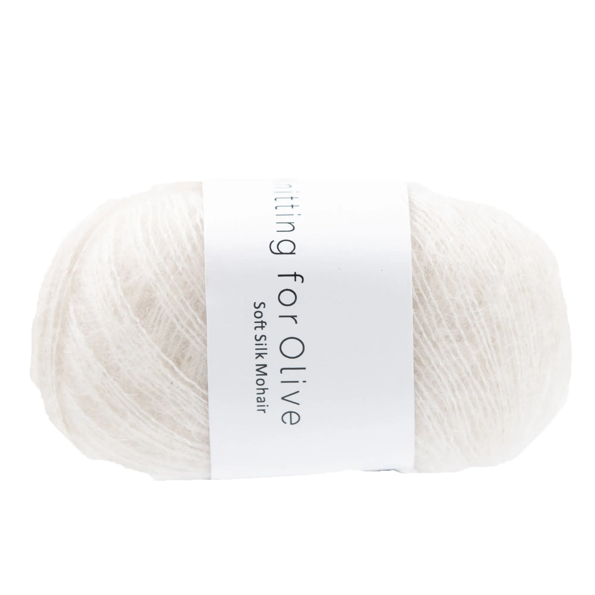 Knitting for Olive Soft Silk Mohair Yarn - Cream