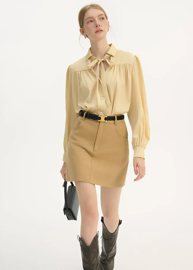 LONG PUFF SLEEVE SHIRT