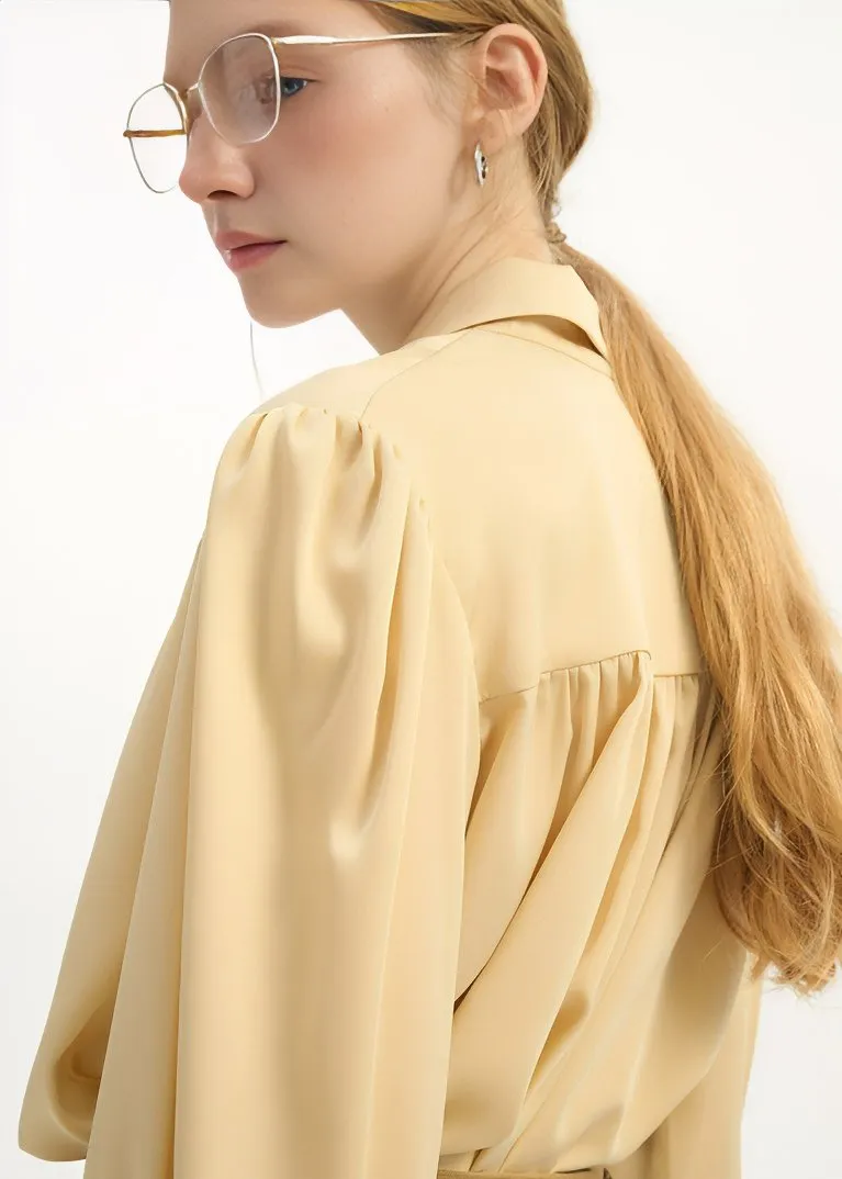 LONG PUFF SLEEVE SHIRT