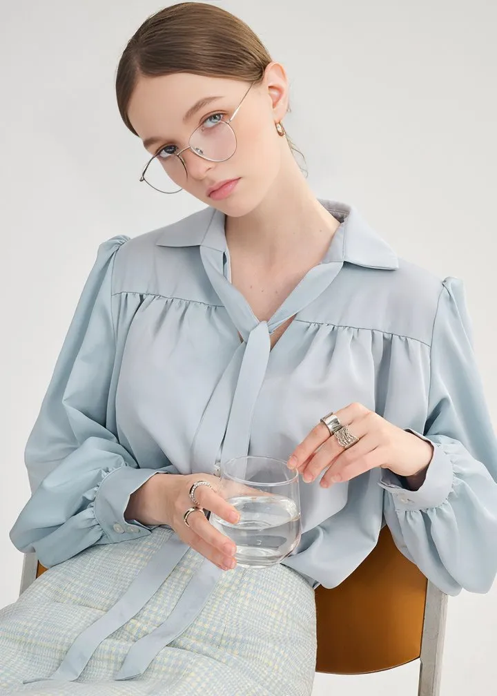 LONG PUFF SLEEVE SHIRT