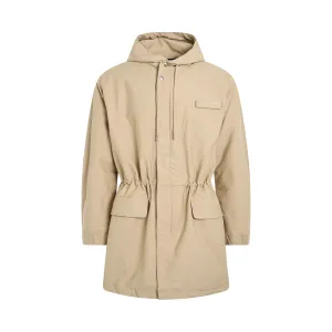 Marrone Parka in Beige