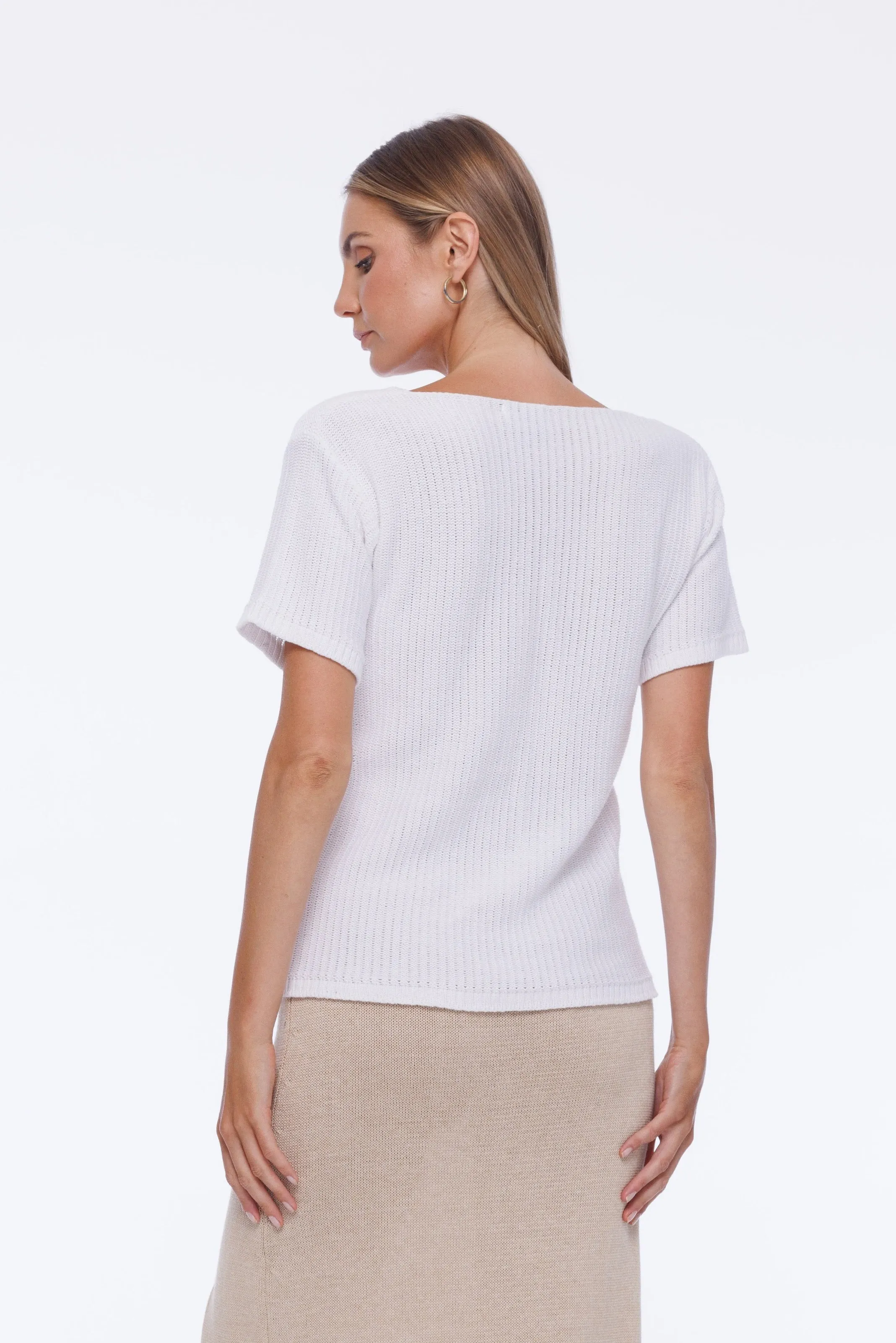 Nicolette Tee - White