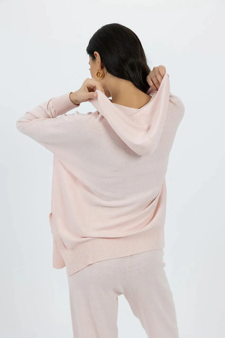 Peyton Hoodie in Soft Pink