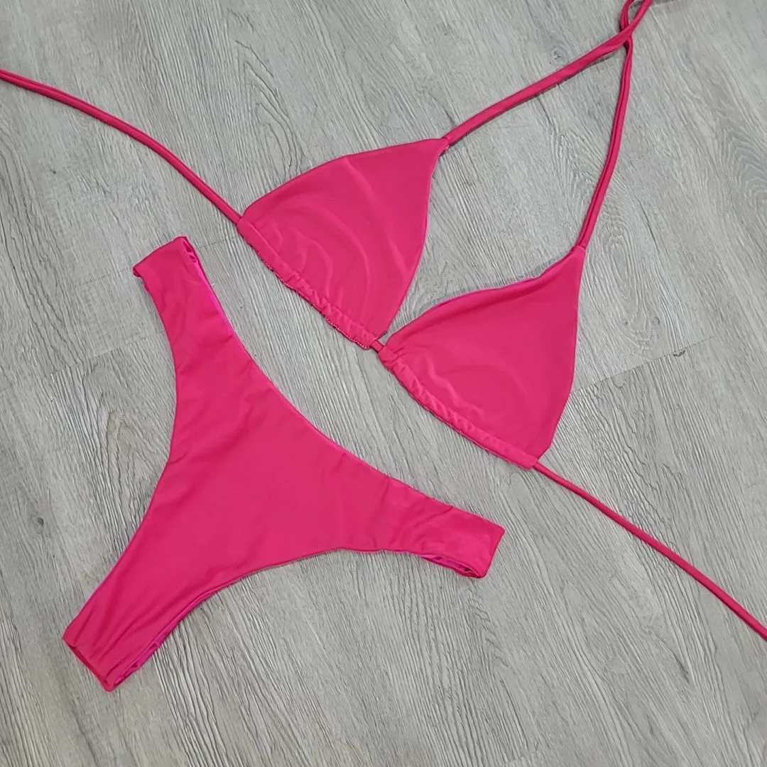 Pink on Pink Scoop Bottoms Sample