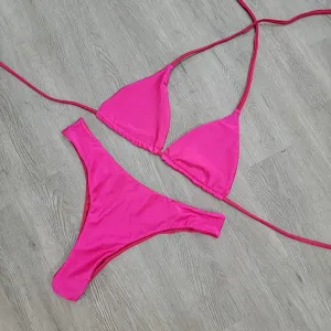 Pink on Pink Scoop Bottoms Sample