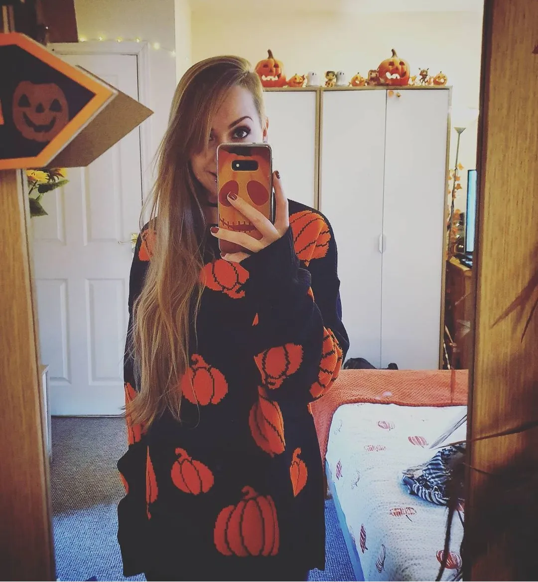 Pumpkin Soft Knit Sweater