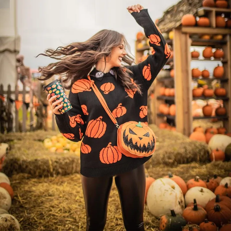 Pumpkin Soft Knit Sweater