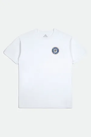 Rage S/S Standard Tee - White/Blue