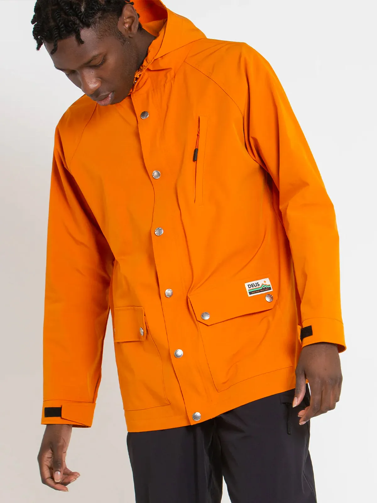 Rambler Anorak: Orange Ochre (FINAL SALE)