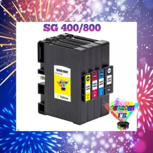 Sawgrass 400/800 Compatible Ink Cartridge Set by SubZone Ink