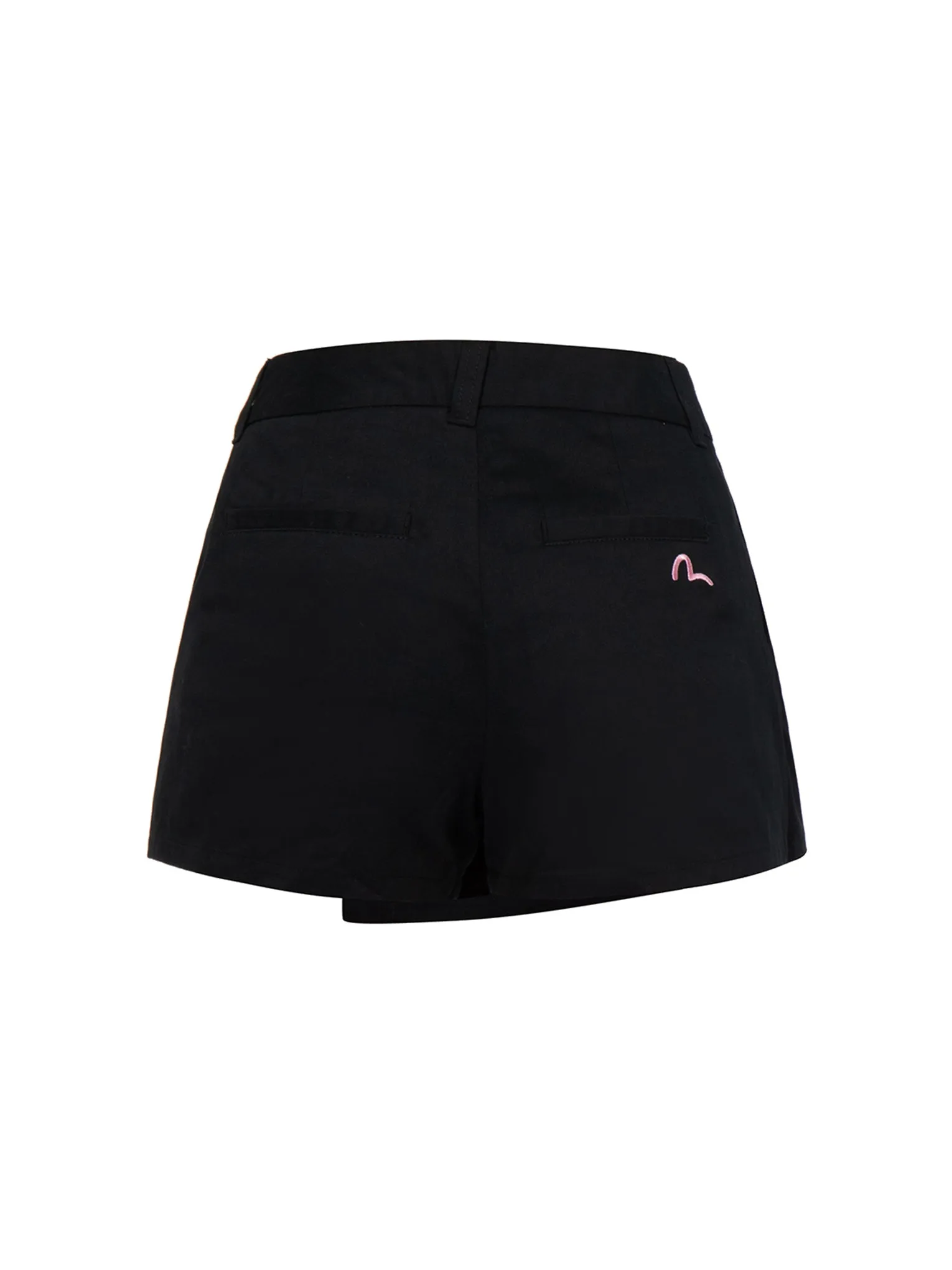 Seagull Embroidery Woven Skort