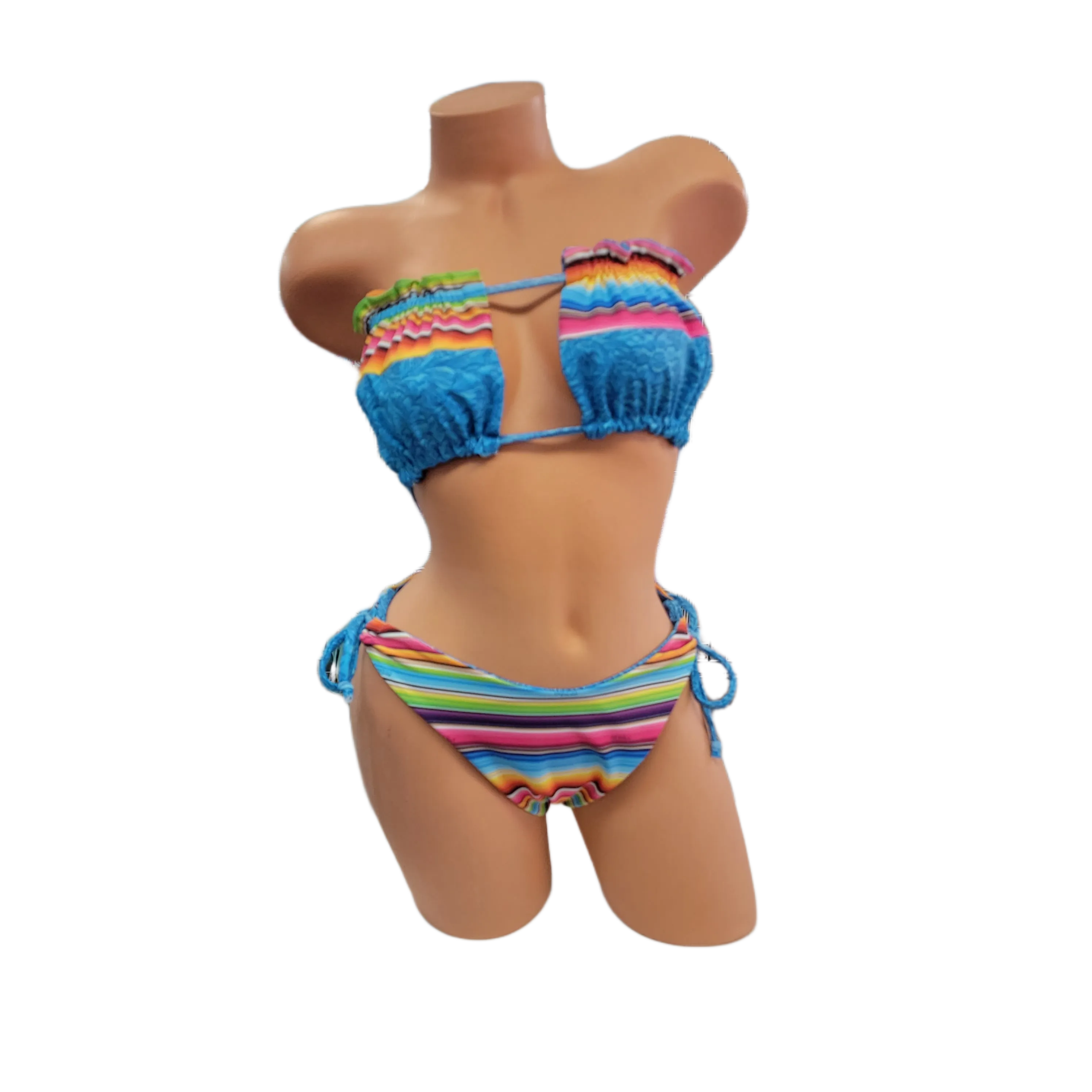 Serape Blue Zoey Bottoms