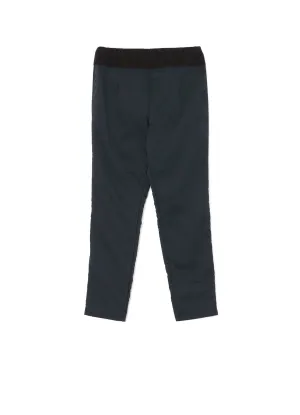 STRETCH TAFFETA   FLEECE SLIM PANTS