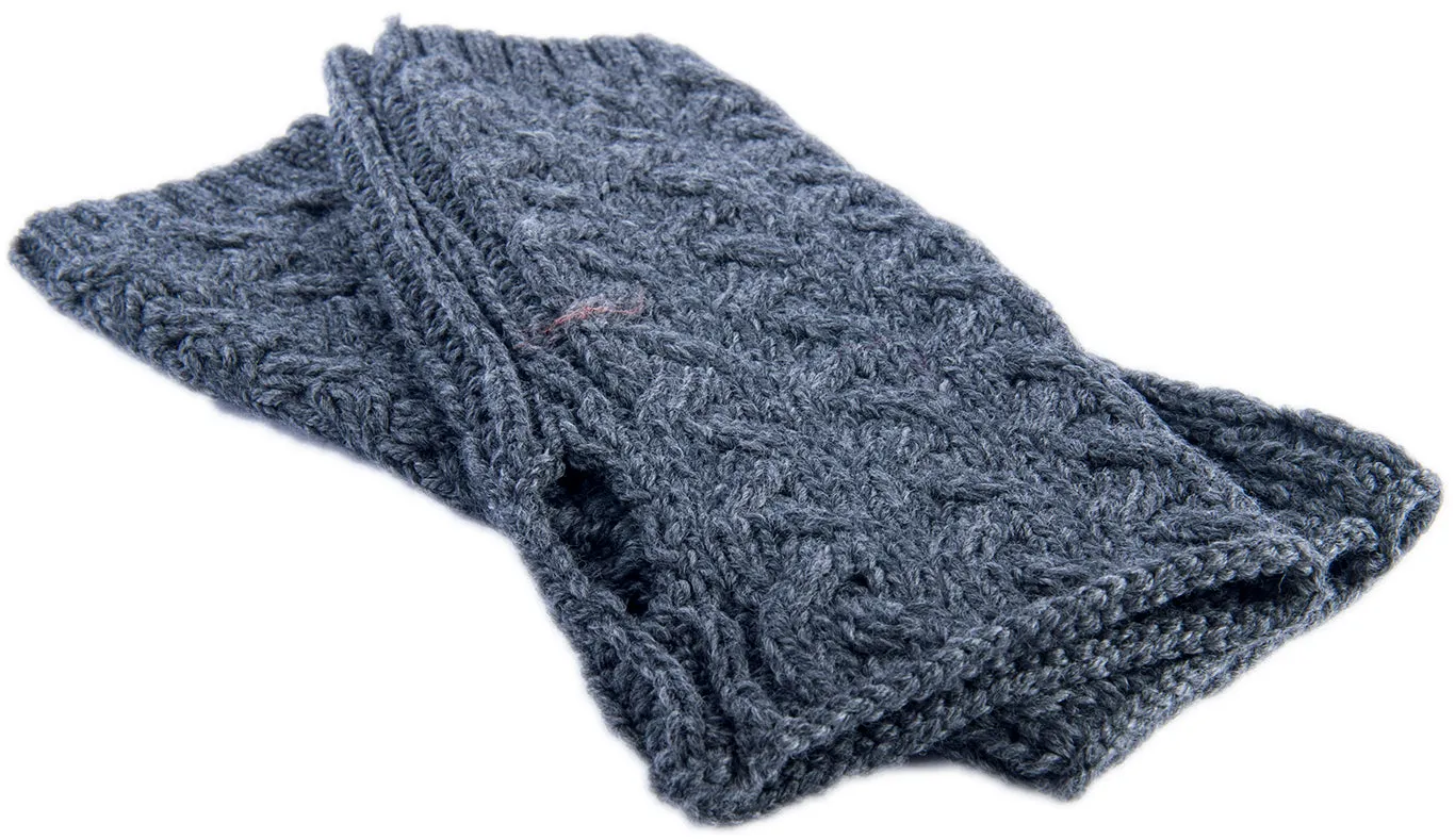 Super Soft Long Fingerless Mittens