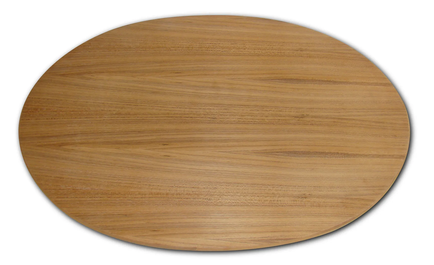 Teak Veneer Oval Cockpit Table Top 65 x 95 cm S6595T-OVAL