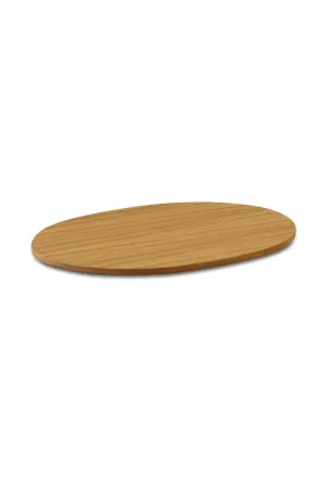 Teak Veneer Oval Cockpit Table Top 65 x 95 cm S6595T-OVAL