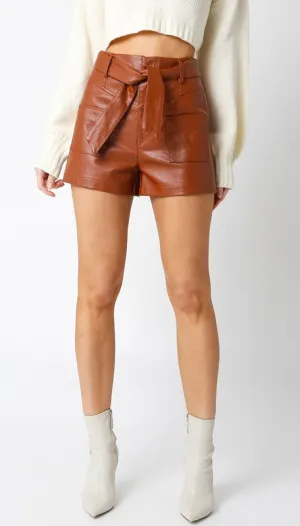 The Mika shorts- Brown