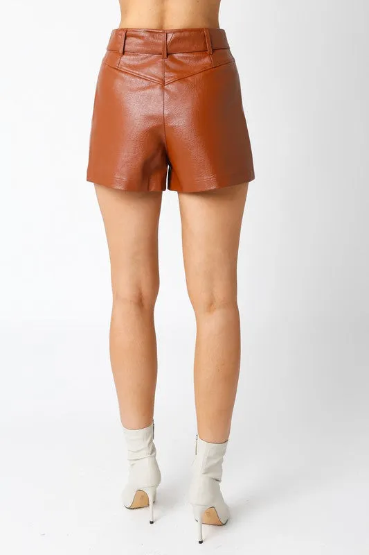 The Mika shorts- Brown