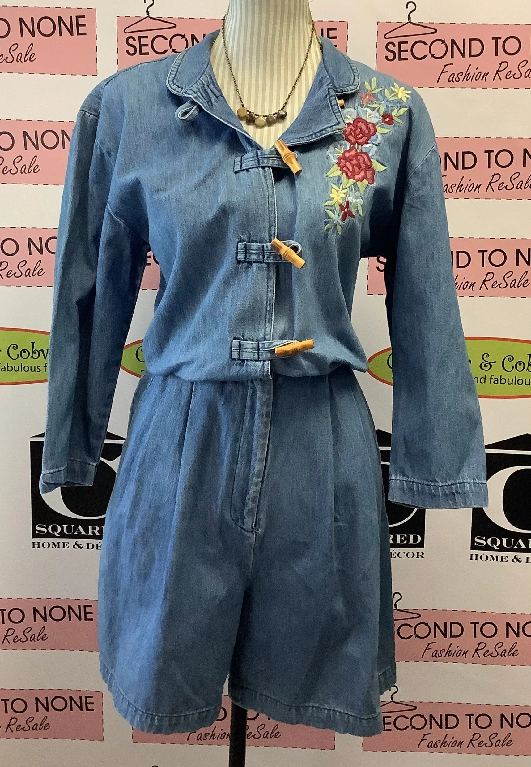 Vintage Denim Romper (8)